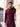 Men's Burgundy Kurta - EMTK5-99527