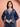 Unstitched Navy Blue Embroidered Dobby 3 Piece - EWU5V7-30265-3P