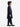 Boy's Purple & Navy Waist Coat Suit - EBTWCS5-25199
