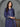 Unstitched Navy Blue Printed Cambric 3 Piece - EWU5A2-35818-3P