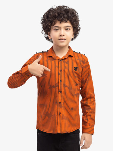 Boy's Orange Shirt - EBTS5-27608