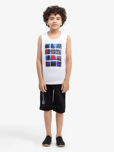 Boy's Black Shorts - EBBSK5-008