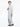 Boy's Ash Grey Kurta Shalwar - EBTKS5-4021
