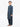 Boy's Mid Night Blue Kurta Shalwar - EBTKS5-4019