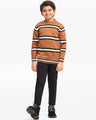 Boy's Light Brown Sweater - EBTSWT23-027