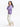 Girl's Light Purple Hoodie - EGTH23-004