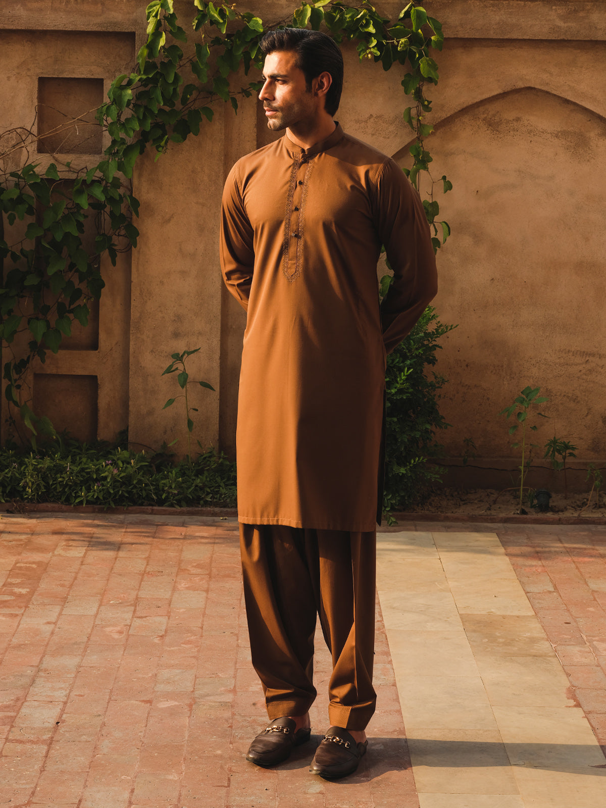mens kurta shawl