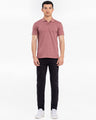 Men's Tea Pink Polo Shirt - EMTPS24-002
