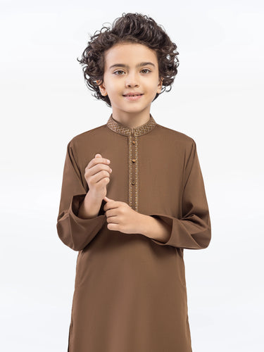 Boy's Mehndi Kurta Shalwar - EBTKS5-4040
