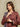 Unstitched Dark Maroon Printed Khaddar 3 Piece - EWU5A3-35989-3P