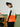 Boy's Orange & White Sweatshirt - EBTSS24-003