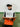 Boy's Orange & White Sweatshirt - EBTSS24-003