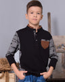 Boy's Black T-Shirt - EBTTS17-2406