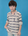 Boy's Beige Shirt - EBTS18-27159