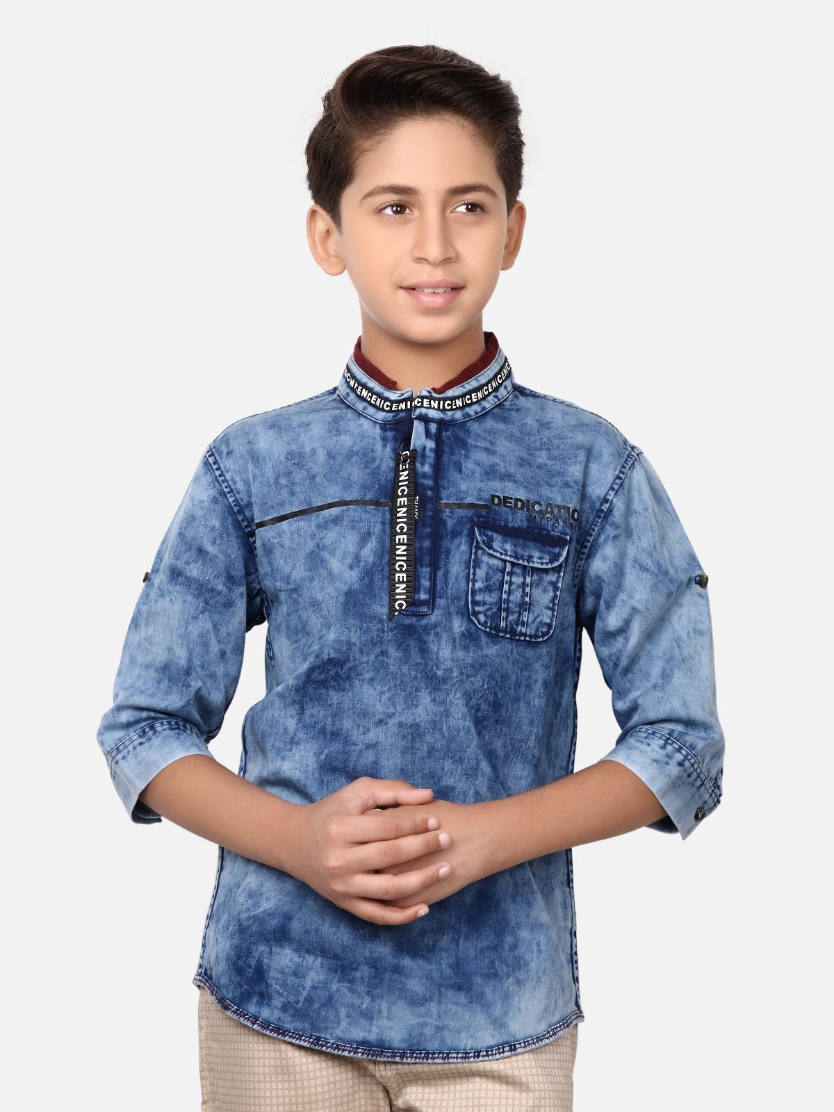 Boy's Blue Shirt - EBTS19-14371