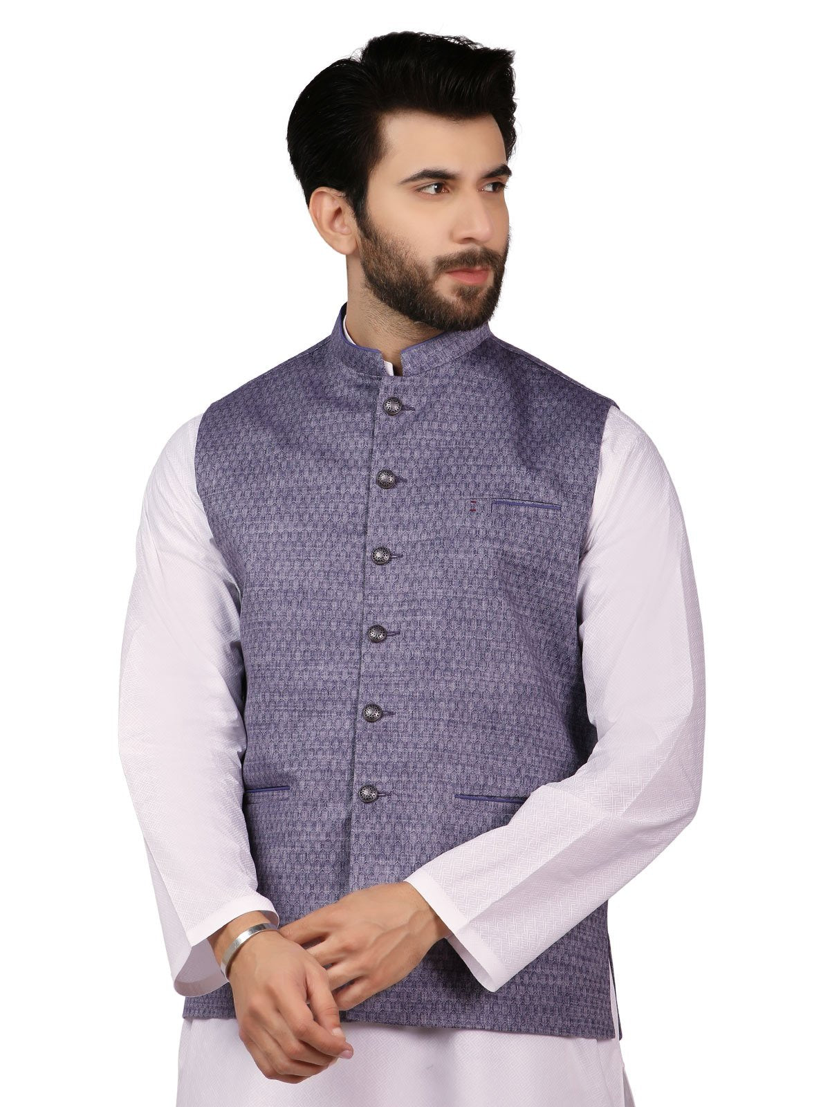 Light purple waistcoat shop