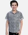Boy's Black & White Shirt - EBTS20-27284