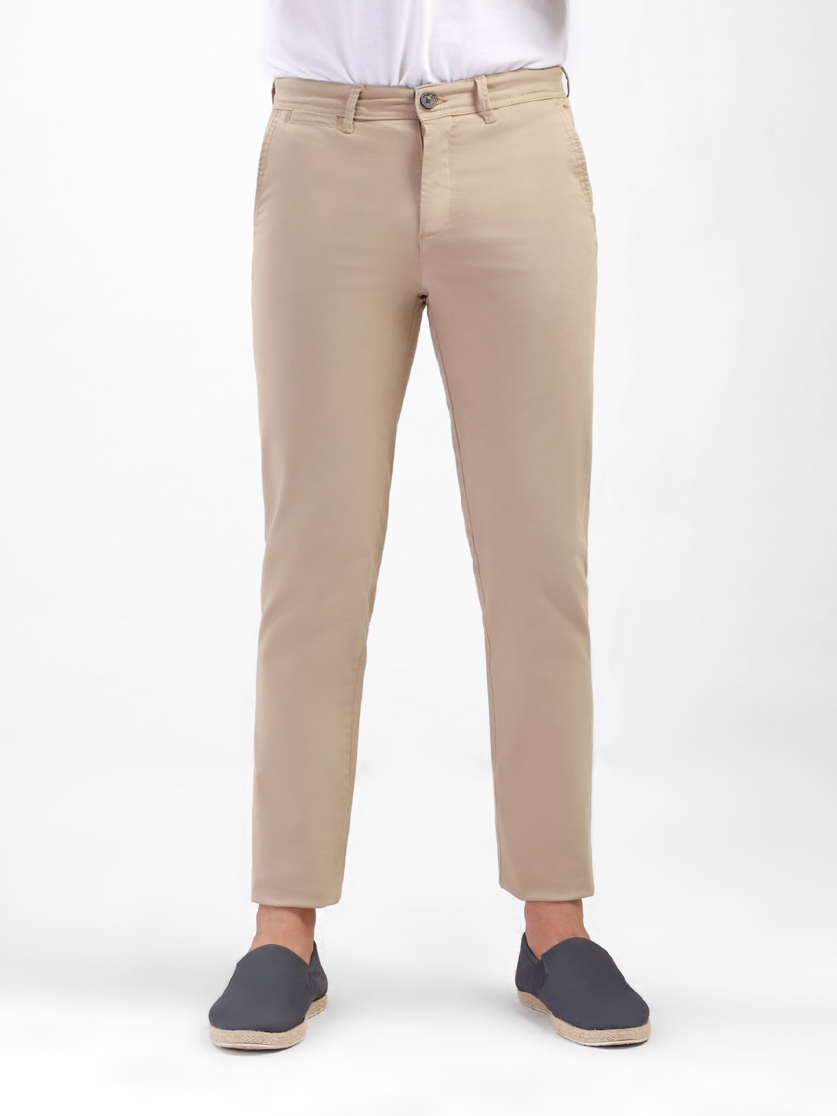 Men's Beige Chino Pant - EMBCP20-012