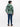 Boy's Blue & Green Hoodie - EBTH21-011