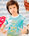 Boy's Aqua Blue T-Shirt - EBTTS21-023