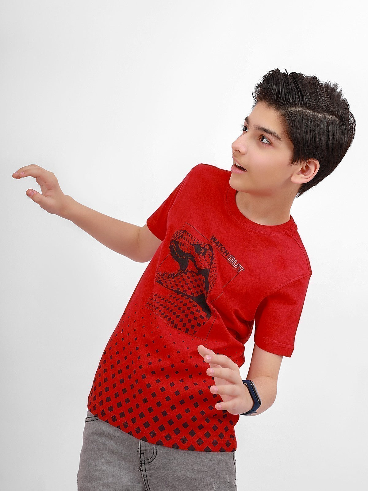 Boy's Red T-Shirt - EBTTS21-028