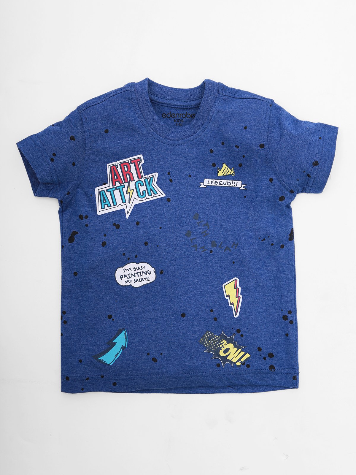 Boy's Blue T-Shirt - EBTTS21-033