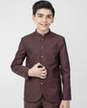 Boy's Brown Prince Suit - EBTPCS21-011