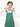Girl's Green Dungaree - EGTDK22-006