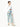 Girl's Off White Dungaree - EGTDK22-007