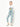 Girl's Off White Dungaree - EGTDK22-007