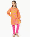 Girl's Orange & Pink Pret - EGTKP22-70297 (2-Pcs)