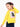 Girl's Yellow Sweatshirt - EGTSS22-005