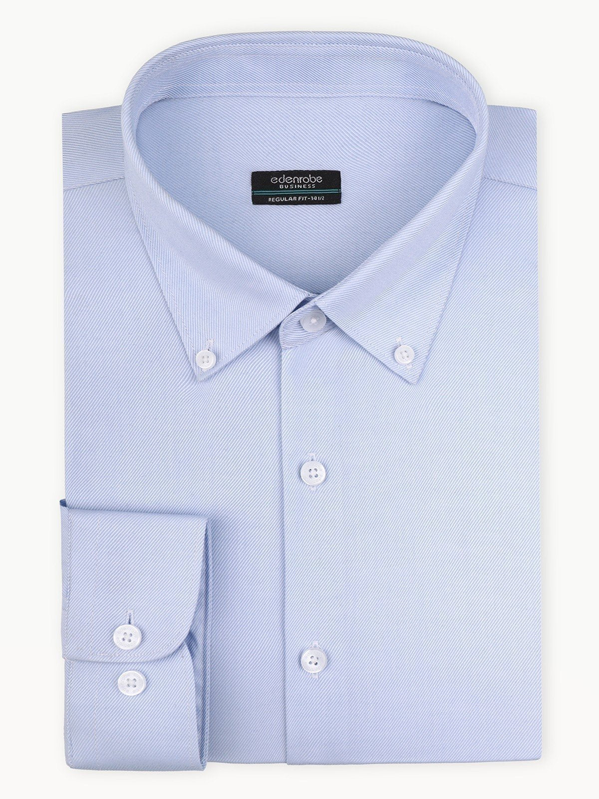 Men's Light Blue Shirt Plain - EMTSB22-085