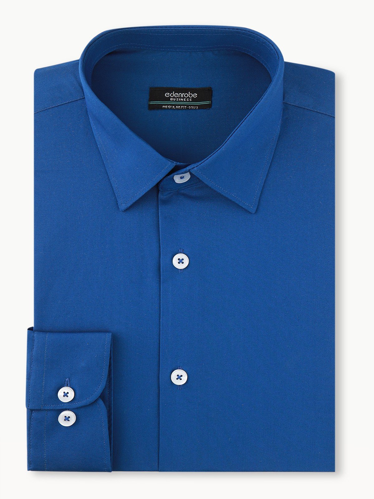 Blue shirt plain deals