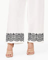 Women's White Trouser - EWBE22-76355
