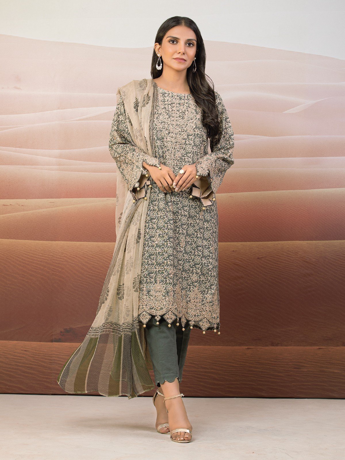 Edenrobe khaddar top