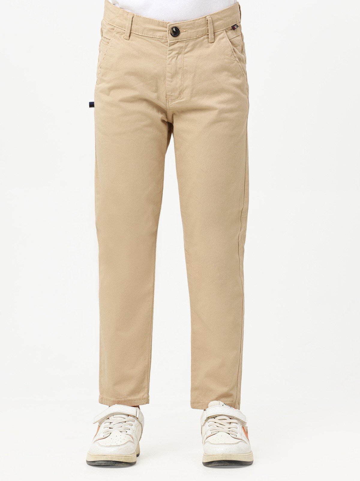 edenrobe Boy's Khaki Chino Pant EBBCP23-019 – edenrobe Pakistan
