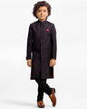Boy's Black Sherwani - EBTS22-34027