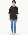 Boy's Black Shirt - EBTS22-27453