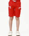 Boy's Red Shorts - EBBSK23-027