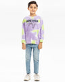 Boy's Purple Sweatshirt - EBTSS23-014