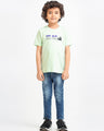 Boy's Light Green T-Shirt - EBTTS23-013