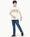 Boy's Cream T-Shirt - EBTTS23-022
