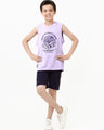 Boy's Lilac Tank Top - EBTT23-014
