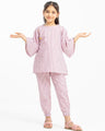Girl's Pink & White Co-Ord Set - EGTCS23-003