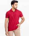 Men's Light Maroon Polo Shirt - EMTPS23-003