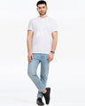 Men's White Polo Shirt - EMTPS23-045