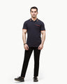 Men's Dark Navy Polo Shirt - EMTPS23-052