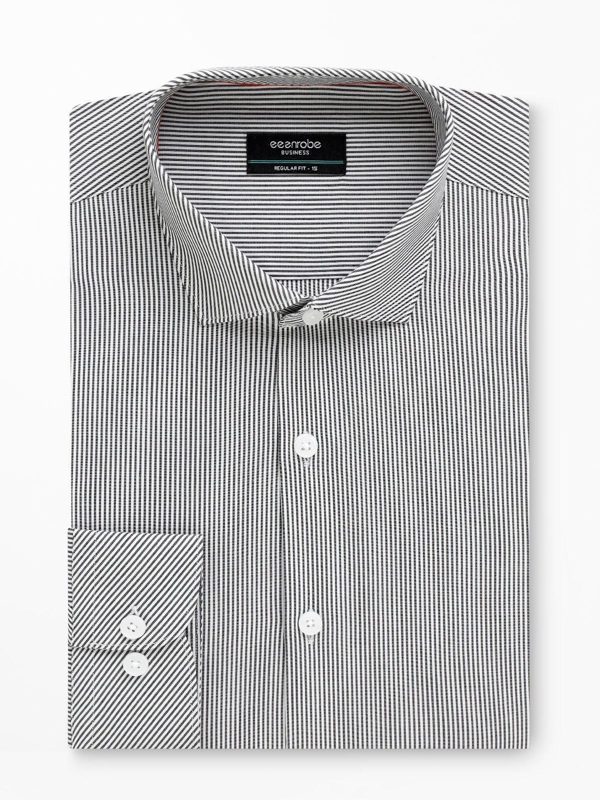 Men's White & Grey Shirt - EMTSB23-160