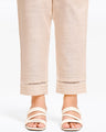 Women's Cream Trouser - EWBEB23-76560
